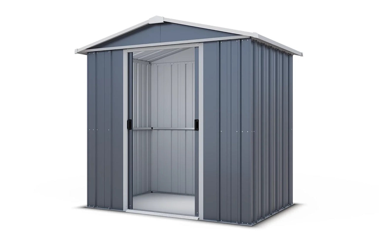 Castleton Compact Pent Metal Shed 6 x 4 ft