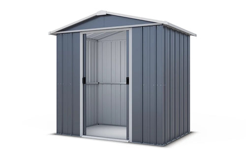 Castleton Compact Pent Metal Shed 6 x 4 ft