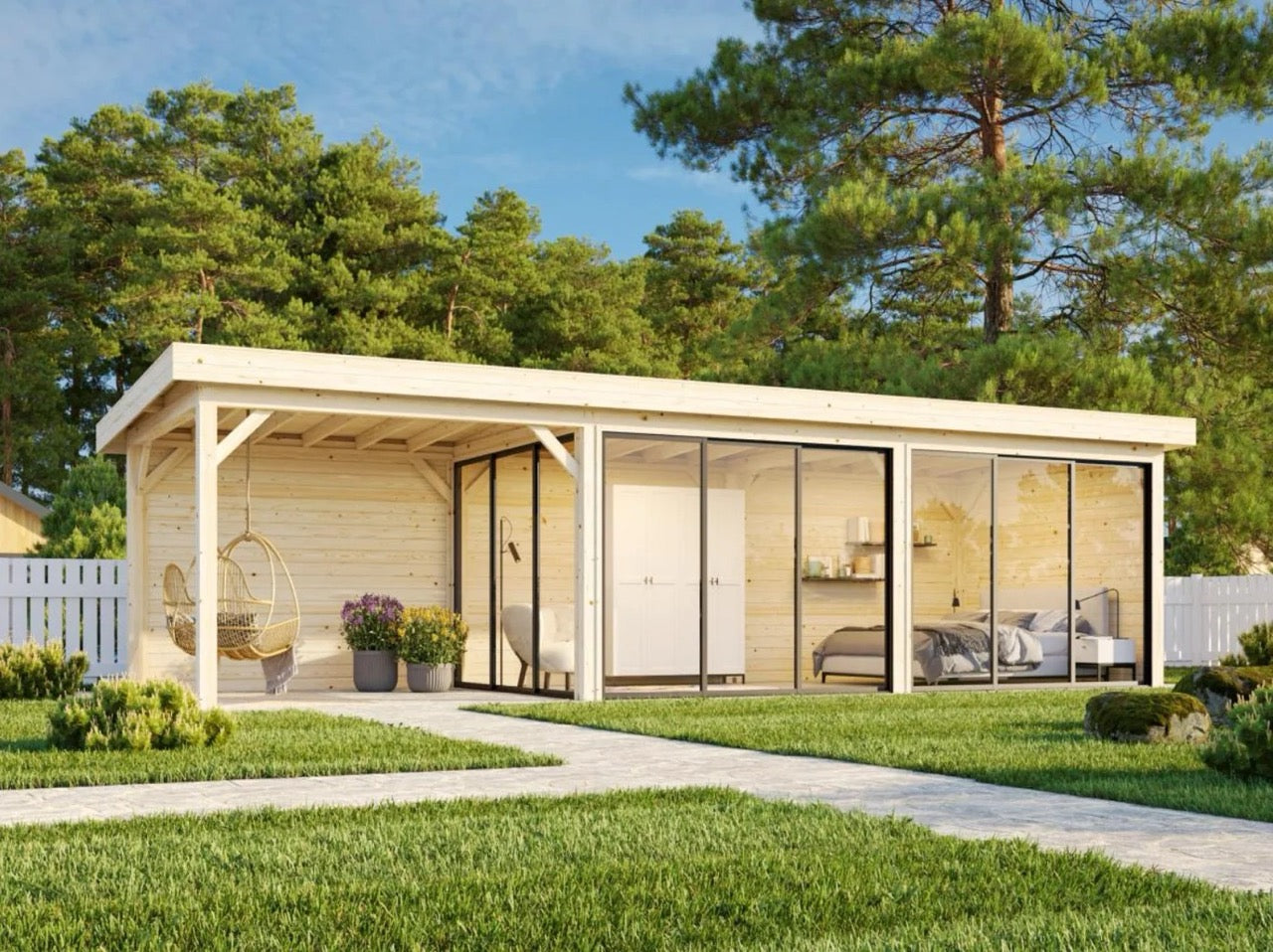 Lenna Grand Glass Garden Pavilion